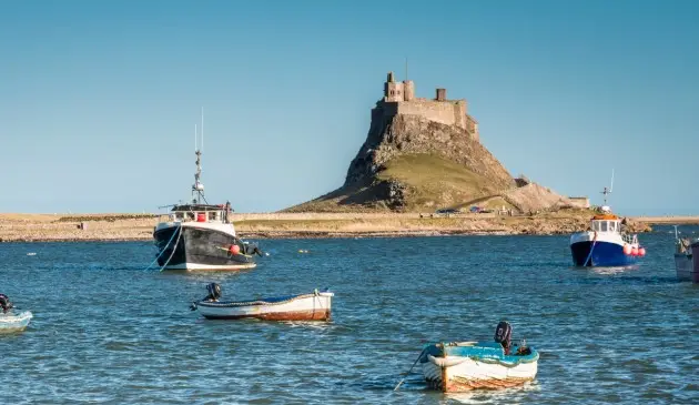 Lindisfarne Castle Holy Island The Coast and Castles Cycle Route